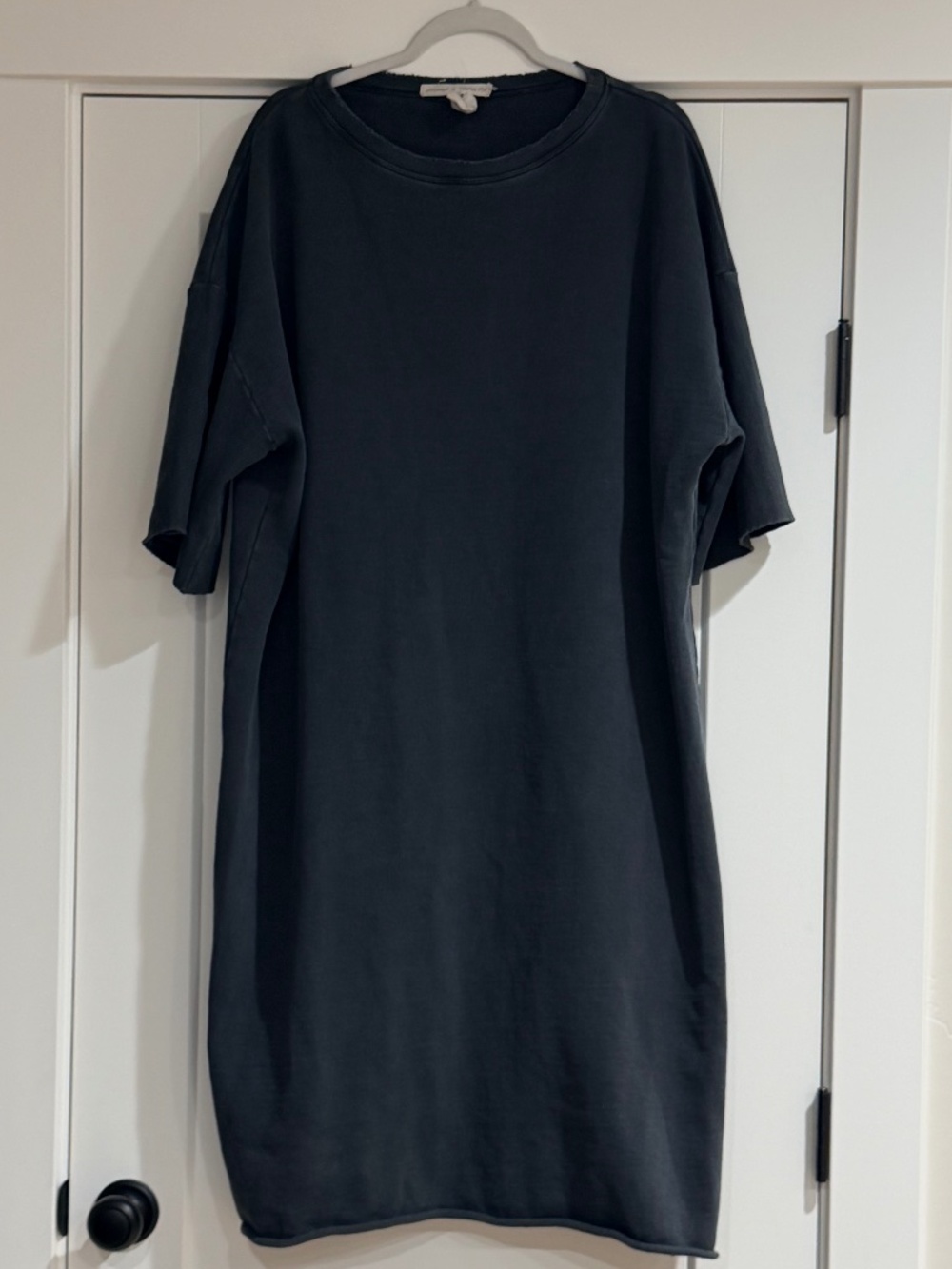 Free People X Tricia Fix Sweatshirt Midi Dress Women's Size XS Charcoal